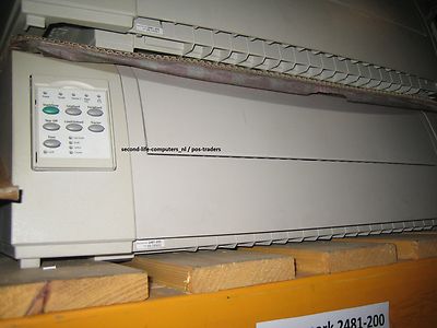 10x Lexmark 2480 Forms Workgroup Dot Matrix 9Pin Impact Printer - USB Parallel