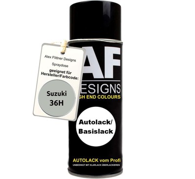 Für Suzuki 36H Medium Gray Spraydose Basislack Sprühdose 400ml