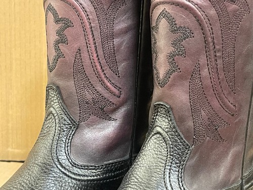 Designer Leather Western Boots - Handmade by Cuadra Boots (1J16RS) - Picture 6 of 14