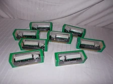 1998 MINI HESS TANKER TRUCKS IN ORIGINAL BOXES 8 TOTAL RARE MINI'S  LOT #T-49