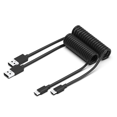 Car Carplay Cable for iPhone 16/15,for Apple 3ft 2Pack USB A to USB C Charging