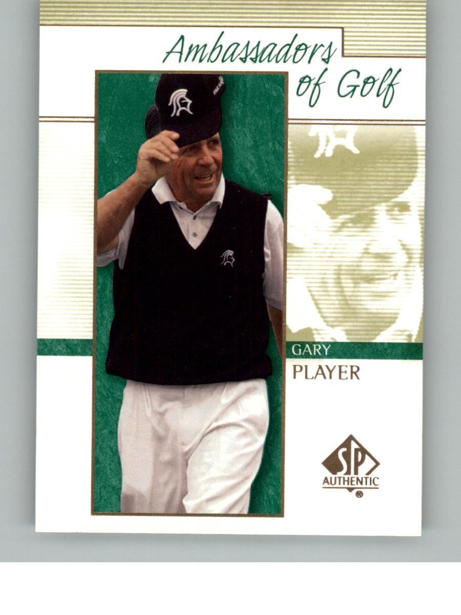 2001 SP Authentic Gary Player 129 Ambassadors of Golf