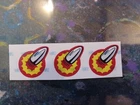 G.I. Joe Bulletman Logo Decals ( Set of 3 )