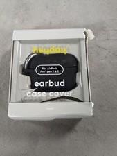 heyday Fit Airpods Pro Gen1  Gen2 Case Cover - Black