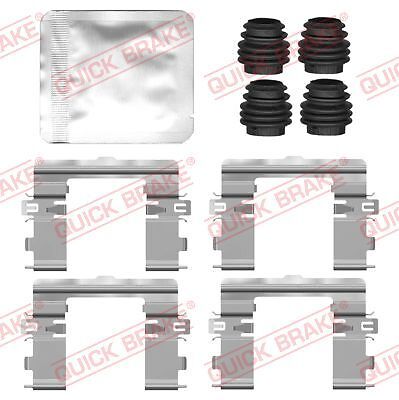 Quick Brake 109-0196 ZubehöRsatz, Scheibenbremsbelag FüR Hyundai KIA-image