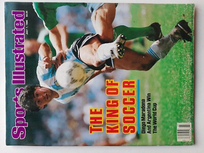 Figurine Panini Supersport 1986 - N°71 - MARADONA (Argentine) - Récupérée D'album