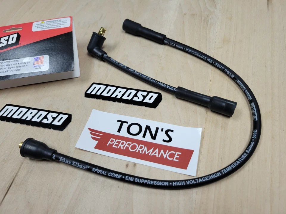 Fios plugue de substituição Moroso 27214 Harley 1986 - 2003 Sportster 32092-98 18482 - Imagem 2 de 3