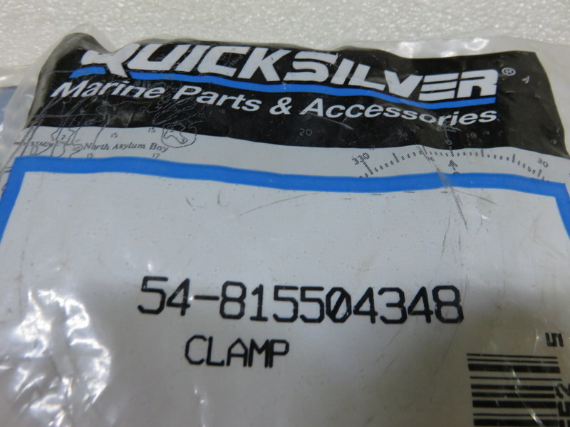 J9B Mercury Quicksilver 54-815504348 Exhaust Bellows Worm Gear  