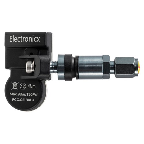 4 Tire Pressure Sensors RDKS Sensors Metal Valve Gunmetal for BMW M760Li xDrive - Picture 2 of 12