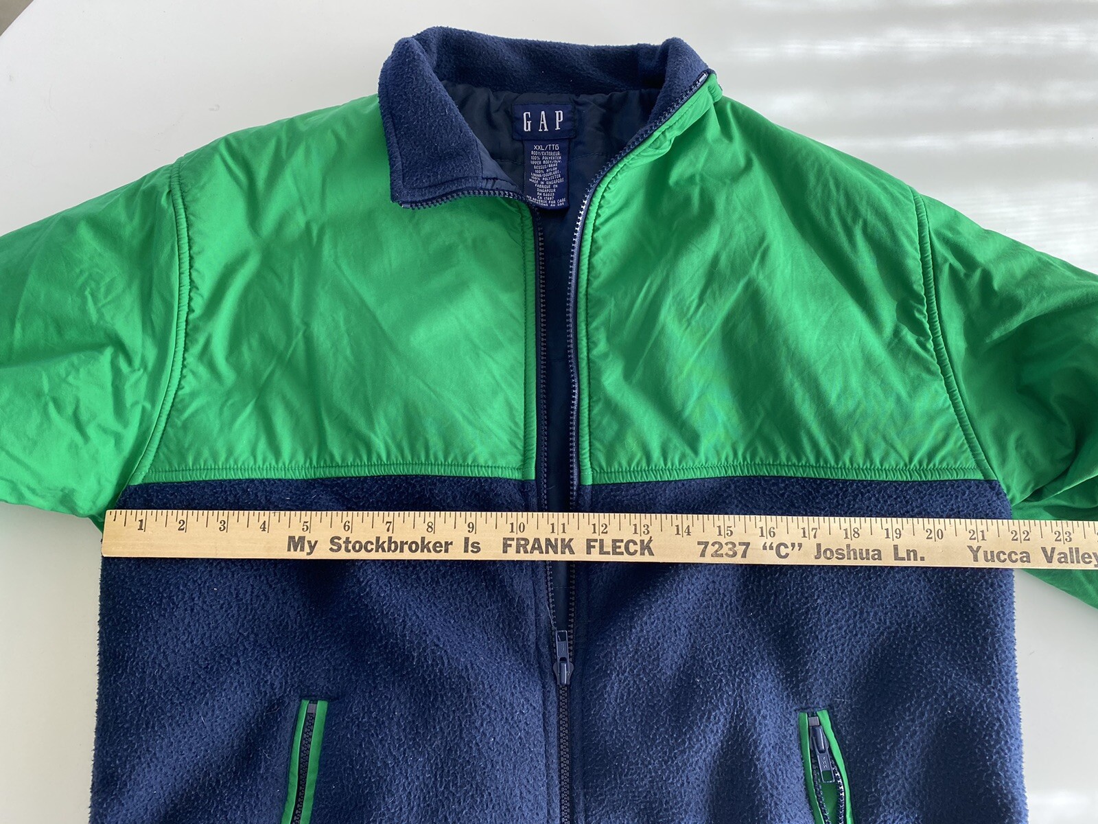 Vintage GAP  Jacket Eastern Summit Championship F… - image 7