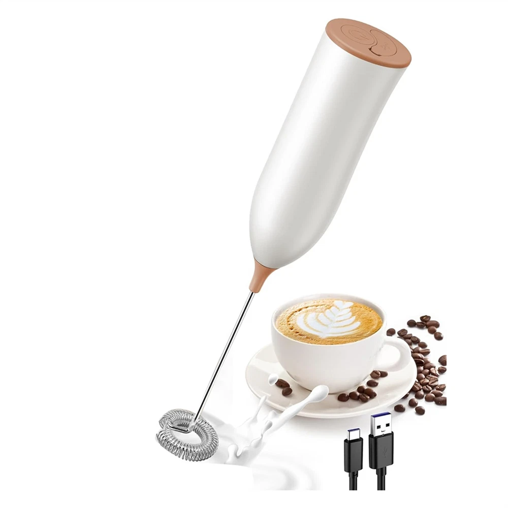 Milk Frother Rechargeable, Rechargeable Milk Frother Handheld Powerful8506