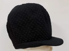 RASTA SOLID BLACK HAT JAMAICAN DREADLOCKS 