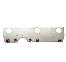 Wunder-Bar Butterfly Plate 3 Hole Left PN# PH10-9-3HL