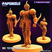 Bio Techno Man 2 - E DnD Miniatures Tabletop Gaming Tabletop Miniature