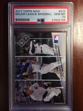 2017 Topps Now MLB HR Record Judge Bellinger Altuve Stanton #310 PSA 10 GEM MINT