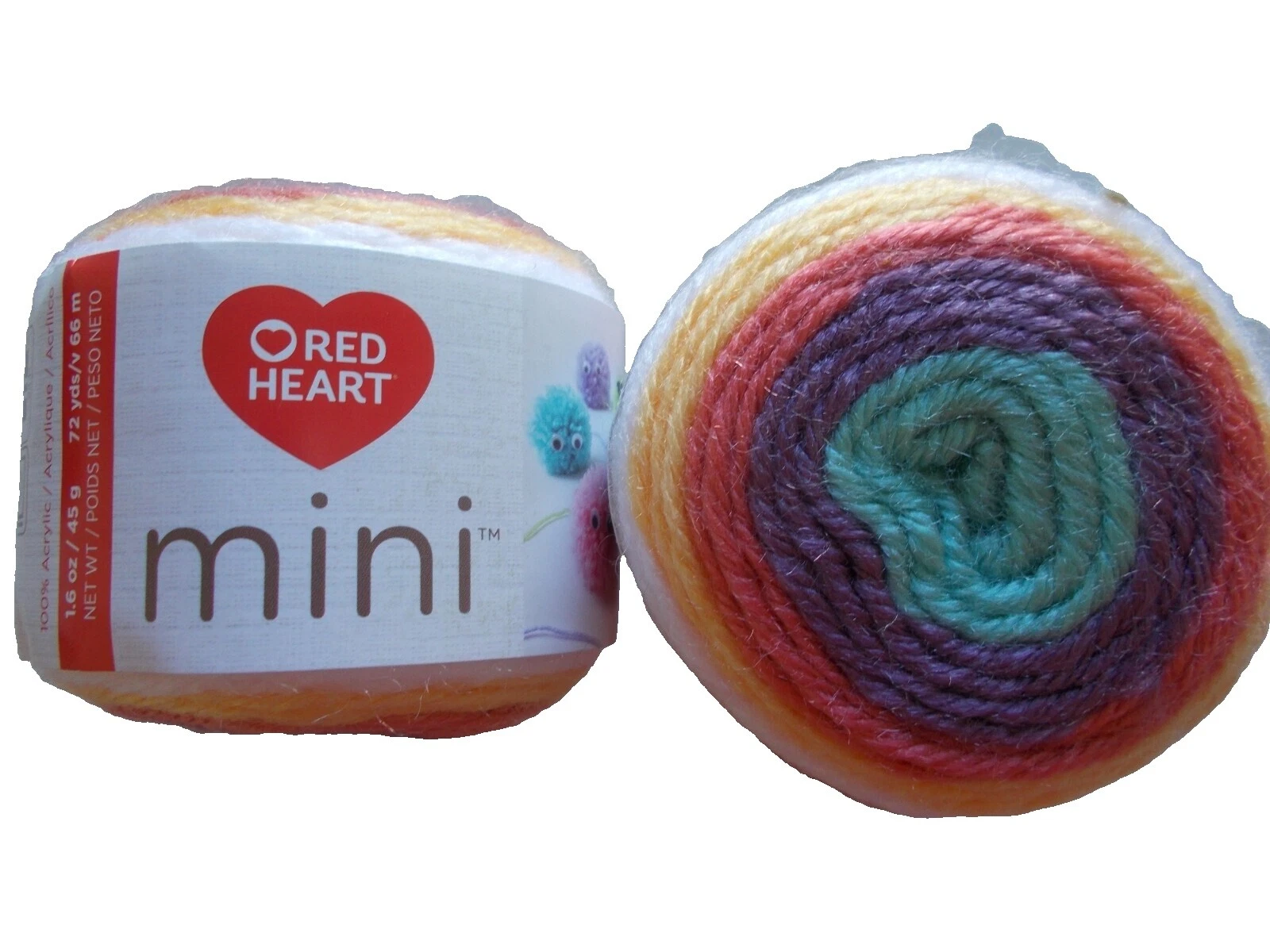 Aguja de Ganchillo Red Heart Hilados teñidos