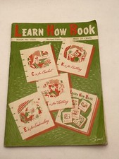 Coats Clark Learn How Book No. 170-B Crochet Knitting Tatting Embroidery 1959