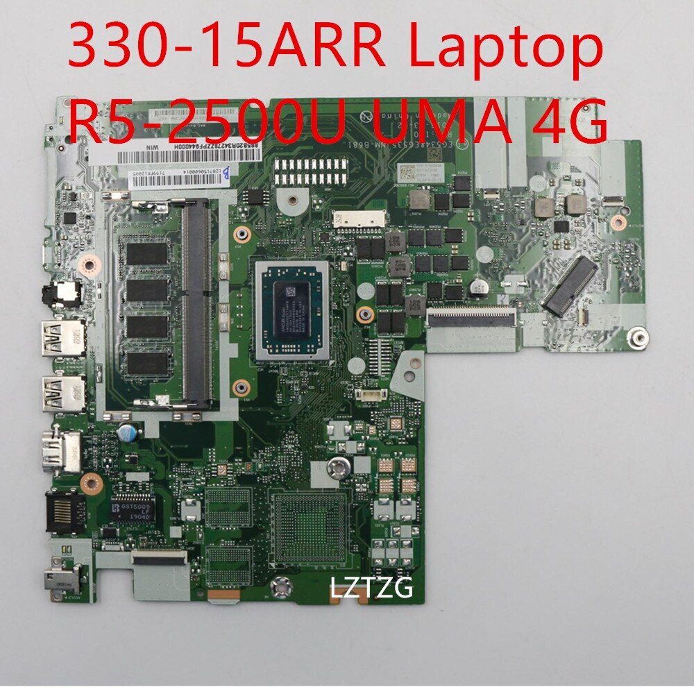 Carte Mère Lenovo IdeaPad 330-15ARR (Ryzen 5 2500U) - Pour Réparation / Pièces