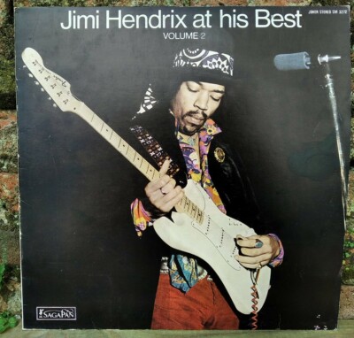 Jimi Hendrix '' Jimi Hendrix At His Best Volume 2 '' - LP -1972 - JOKER SM 3272