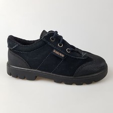 Boy's Girl's GROSBY Sz 8 Shoes Black Suede Low Casual Lace Up  3 Extra 10 Off