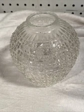 Vintage Diamond Cut Light Globe Shade Ceiling Fan Desk Student Lamp