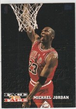 MICHAEL JORDAN 1993 Skybox FACE 2 FACE Basketball INSERT $$ CARD Chicago Bulls!