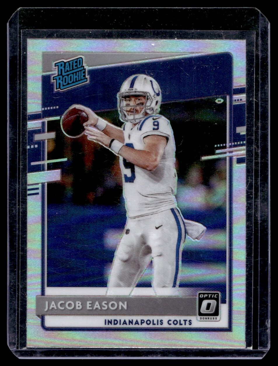 2020 Donruss Optic Holo Jacob Eason Rookie G3 #162