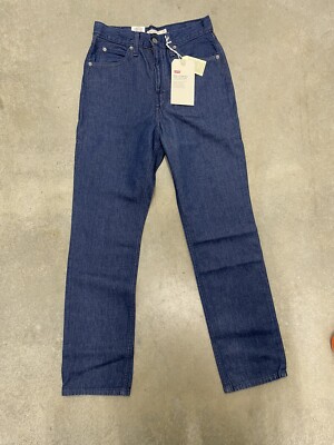 Levis Welltread 70 s High rise Straight Fit Jeans Womens Size 27x29 New