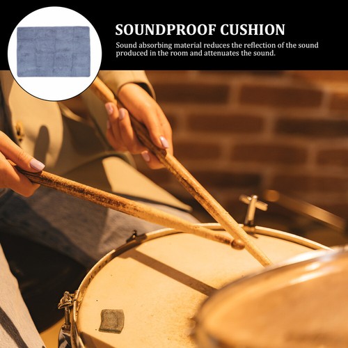 Drum Blanket Pad Sound Deadening Damping Mat Soundproof Insulation - Foto 4 di 12