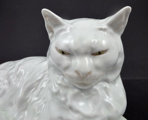 Vintage Herend Persian Cat Porcelain Figurine, 1950 - Picture 4 of 6
