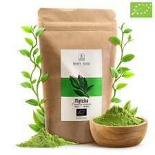 Matcha Polvere Bio Mary Rose dal Giappone Tè Verde Alta Qualità Lieve Fresco 100g