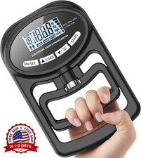 Comprobador Electrónico De Fuerza De Agarre Manual Fortalecedor De Agarre US New