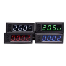 Led Uhr Clock Voltmeter 5.0 ~ 50V DC Voltmeter Digital Uhr Auto Kfz Digital
