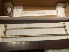 KOHLER K-14375-AF Purist 24 in. Double Towel Bar Vibrant French Gold