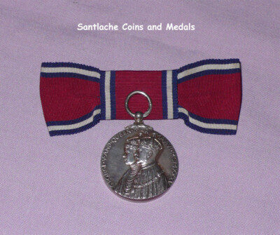 1935 OFFIZIELLE KÖNIG GEORGE V SILBER JUBILÄUMSMEDAILLE - Originalbeispiel