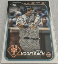 2024 Topps Series 1 Baseball Daniel Vogelbach New York Mets base card #345