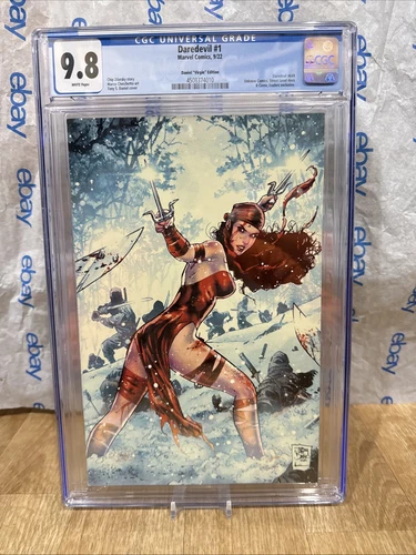 Daredevil #1  Daniel Virgin Edition CGC 9.8 (2022) Graded Comic Marvel New Slab