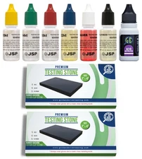 Gold Silver Jewelry Tester Appraisal Kit 10K 14K 18K 22K 24K Platinum Pallad...
