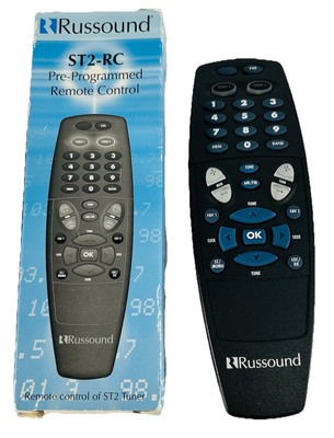 Genuine Russound ST2-RC Pre-Programmed Remote Control  ST2 Tuner