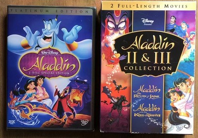 Aladdin Trilogy 3 Film Collection - DVD - ⭐NEW/SEALED⭐ | eBay