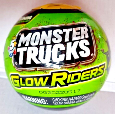 Zuru 5 Surprise Monster Trucks Glow Riders Fahrzeug - Unbox Build Battle & Race!
