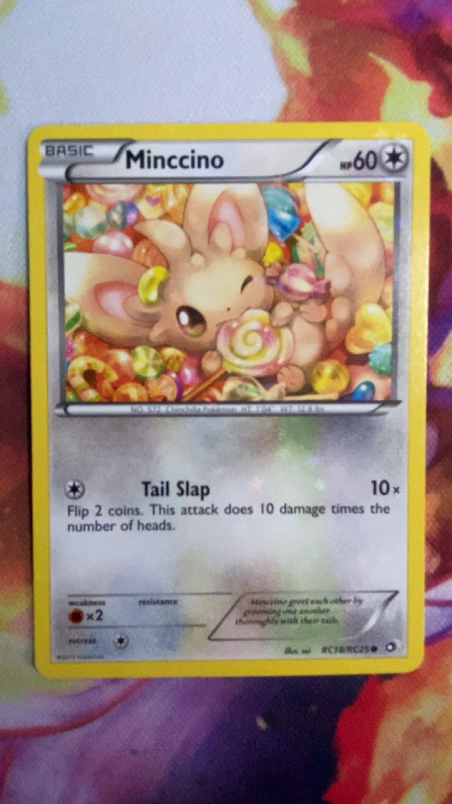 Minccino Legendary Treasures: Radiant Collections Common RC18/RC25 NM