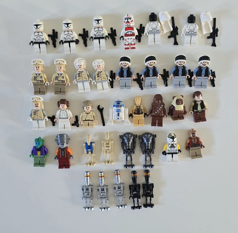 Lego Star Wars Minifiguren Konvolut Clone Trooper Stormtrooper Droiden Lot 40stk - Bild 1 von 4