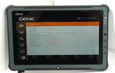 Lot 2 Getac F110 G3 FHD Touch Core i5-6300U 2.4GHz 8GB No SSD