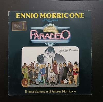 Ennio Morricone  - Nuovo Cinema Paradiso (ITA 1988) LP Original Selten
