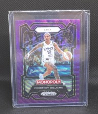 2024 Panini Prizm Monopoly WNBA #10 Courtney Williams Purple Wave
