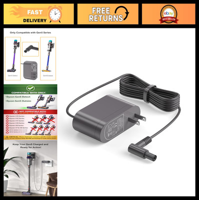 Charger for Dyson Gen5 Detect & Outsize - Compatible Only with Gen5 Models