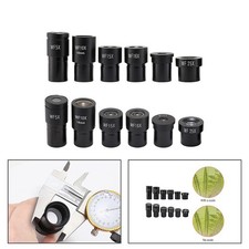 1PCS Biological Microscope Wide-angle Eyepiece 23.2mm 5X-25X Aperture Eyepiece
