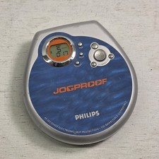 Philips Jogproof Portable CD Player 45 ESP AX3211/17 CD-R/RW Discman Tested VG