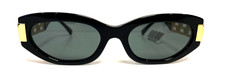 Authentic Versace VE4501 GB1/87 Shiny Black/Grey 54-19-145 Sunglasses